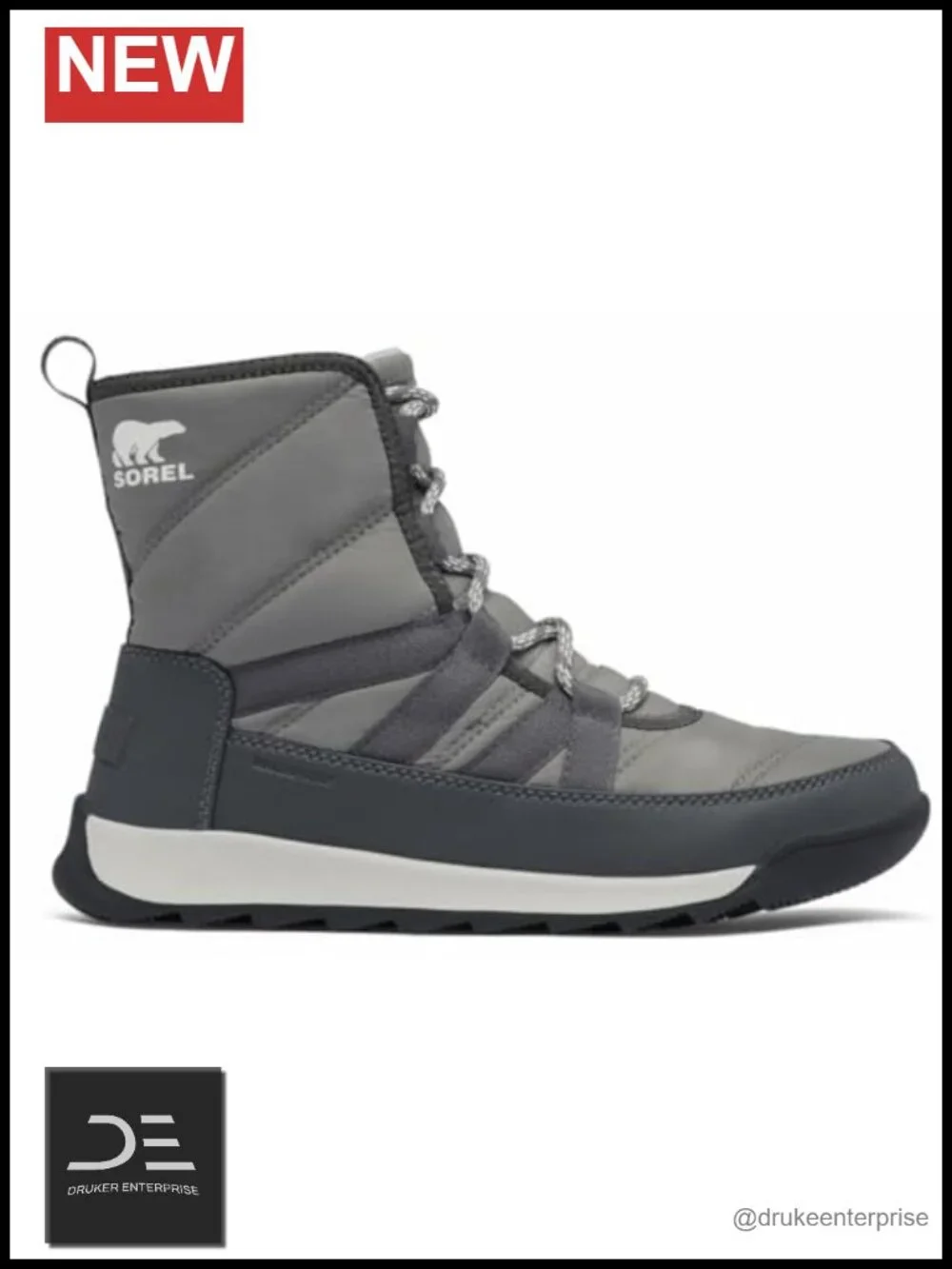 Women's Waterproof Snow Boots Lightweight Winter Lace Up Ankle Boots 200g
